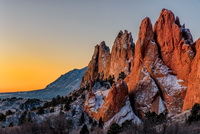 Sunrise Garden of the Gods